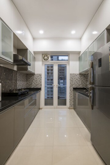 Kitchen in 1 BHK Apartment at Sayba Crystal, Kurla – for Rent