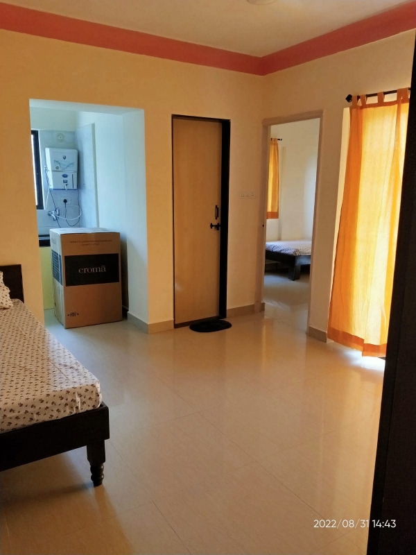 1 BHK + Extra Room Apartment For Rent in Veerabhadra Nagar