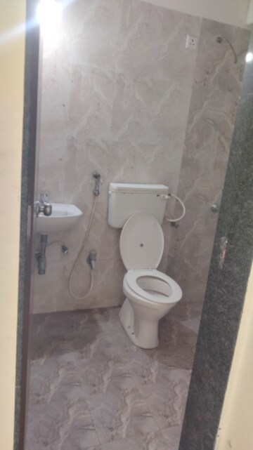 Bathroom in 3 BHK Apartment at Sanskruti Jardin, Baner – for Rent