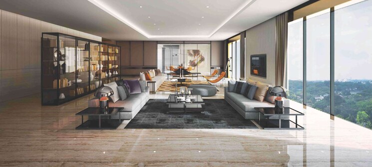 Gym, lodha-trump-tower 3 Bedroom 1373 Sq.Ft. Apartment In Worli Mumbai 9055020