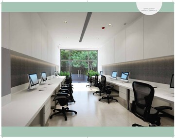 Team Area in  Office Space at Ambuja Ecospace Business Towers, New Town – for Rent