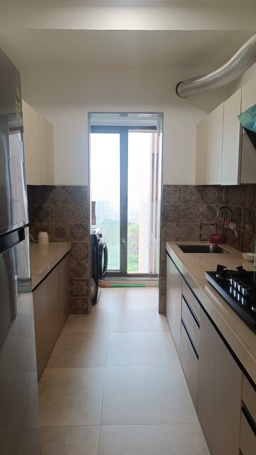 Balcony in 3.5 BHK Apartment at Kanakia Silicon Valley, Powai – for Rent