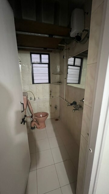Bathroom in 3 BHK Apartment at Vidya Chs Aundh, Aundh – for Rent