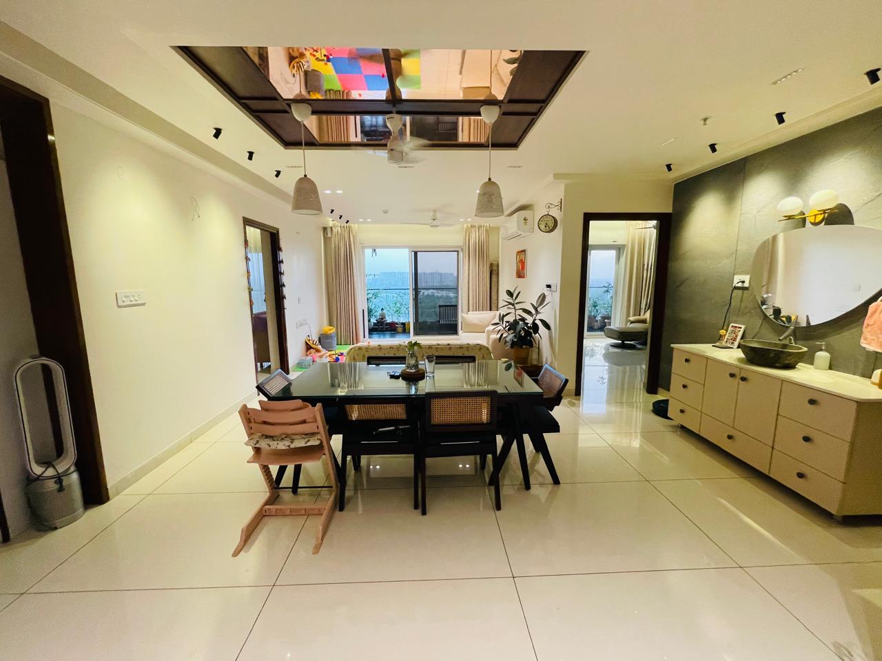 3 BHK + Study Room,Extra Room Apartment For Sale in Aparna Luxor Park