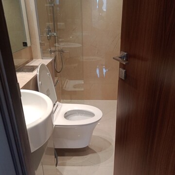 Bathroom in 1 BHK Apartment at Hiranandani Highland, Powai – for Rent
