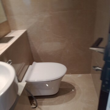 Bathroom in 1 BHK Apartment at Hiranandani Highland, Powai – for Rent
