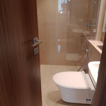 Bathroom in 1 BHK Apartment at Hiranandani Highland, Powai – for Rent