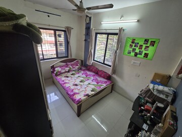 Bedroom in 1 BHK Apartment at Mandar Heights, Virar West – for Rent