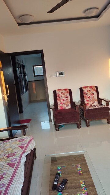 Living Room in 1 BHK Apartment at Lalani Grandeur, Goregaon East – for Rent