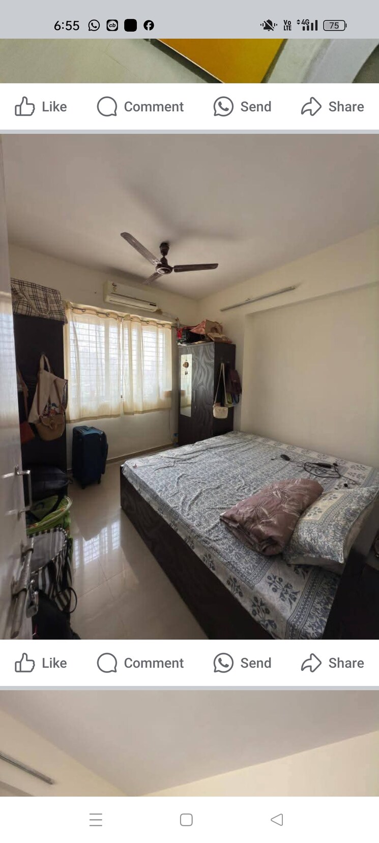 Bedroom, sai-prasad-malad-west 1 RK 260 Sq.Ft. Apartment In Malad West Mumbai 9055246