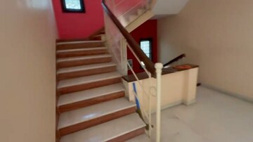 Staircase in 4 BHK Independent House at Kompally – for Sale