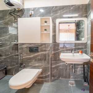 Bathroom in 2 BHK Builder Floor at Khodna Khurd – for Sale