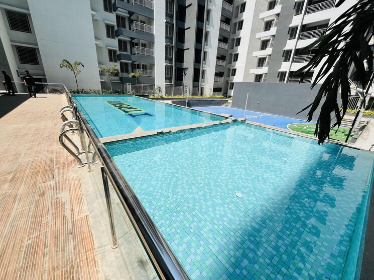 Swimming Pool, saheel-itrend-waterfront 2 Bedroom 713 Sq.Ft. Apartment In Ravet Pune 9055387