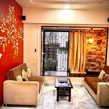 Living Room in 2 BHK Apartment at Goregaon East – for Rent