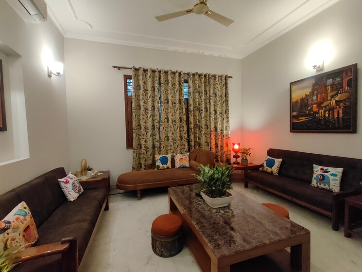 Living Room, south city 1 3 Bedroom 3000 Sq.Ft. Independent House In South City 1 Gurgaon 9055520