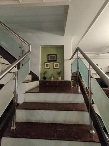 Staircase in 3 BHK Independent House at South City 1 – for Rent