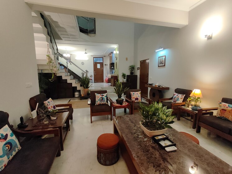 Living Room, south city 1 3 Bedroom 3000 Sq.Ft. Independent House In South City 1 Gurgaon 9055520