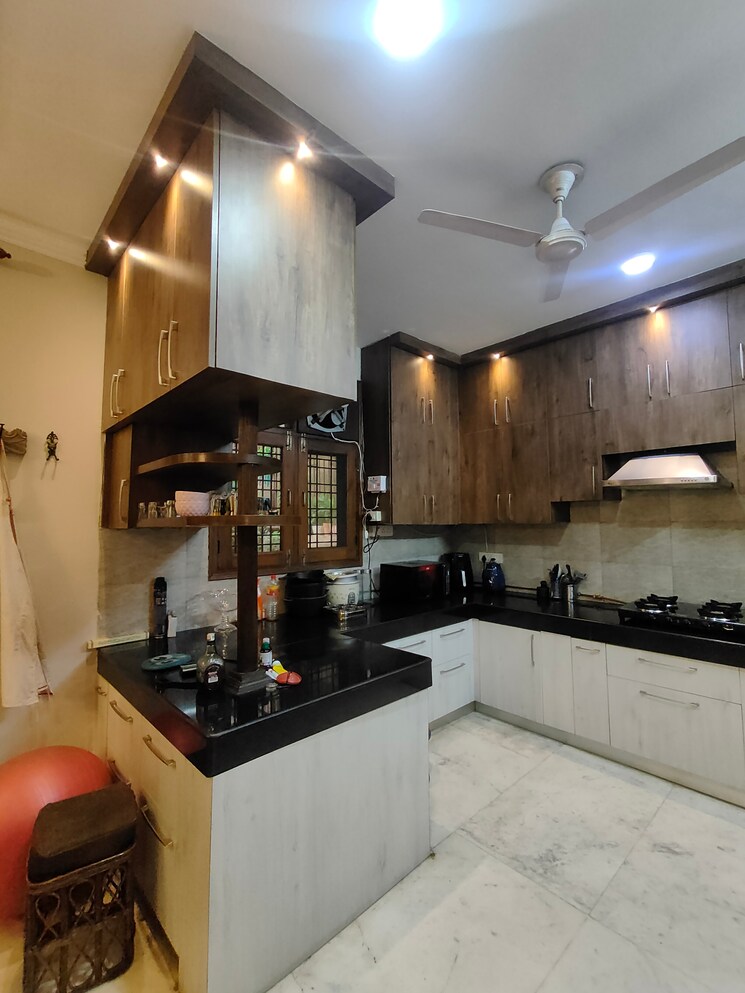 Kitchen, south city 1 3 Bedroom 3000 Sq.Ft. Independent House In South City 1 Gurgaon 9055520