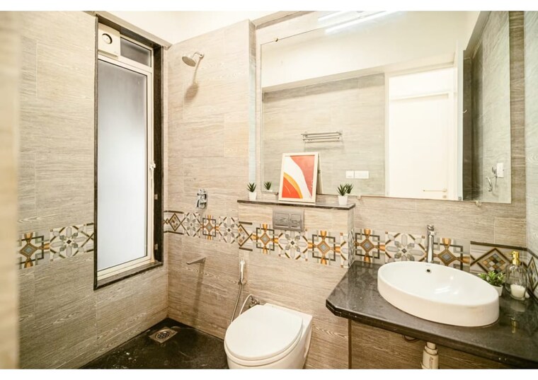 Bathroom, sheth-auris-serenity-tower-1 2 Bedroom 805 Sq.Ft. Apartment In Malad West Mumbai 9055560