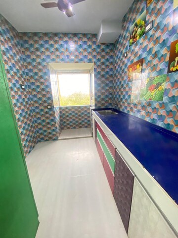Balcony in 1 BHK Apartment at Lokhandwala Riviera Tower, Kandivali East – for Sale