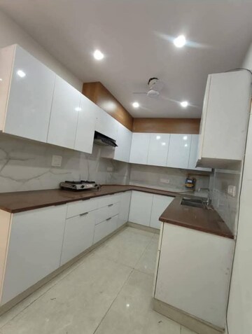 Kitchen in 3 BHK Apartment at Boutique Residential Apartments C-220, Malviya Nagar – for Rent