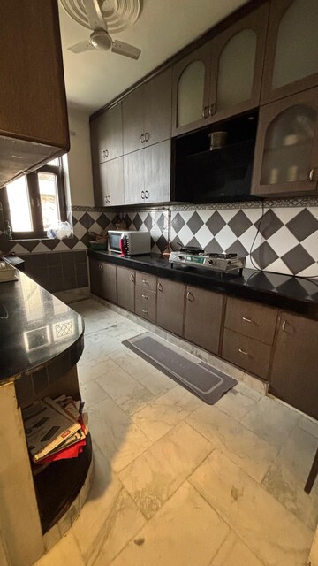 Kitchen in 3 BHK Apartment at Sector 11 Dwarka – for Rent