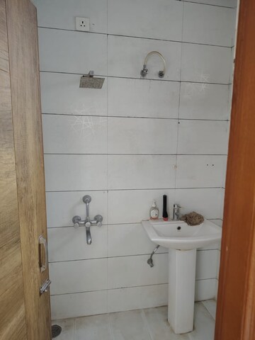 Bathroom in 3 BHK Builder Floor at Dhakoli – for Sale