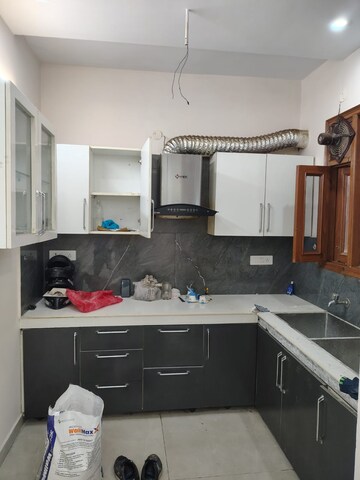 Kitchen in 3 BHK Builder Floor at Dhakoli – for Sale