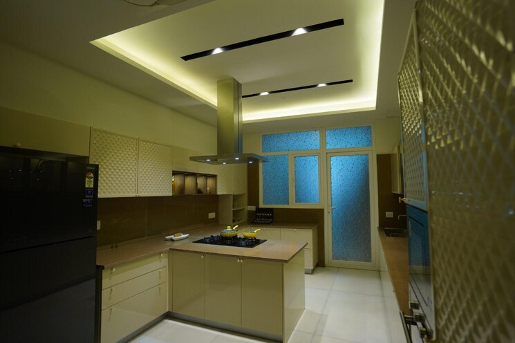 Kitchen, aba-county-107 4 Bedroom 3501 Sq.Ft. Apartment In Sector 107 Noida 9055820
