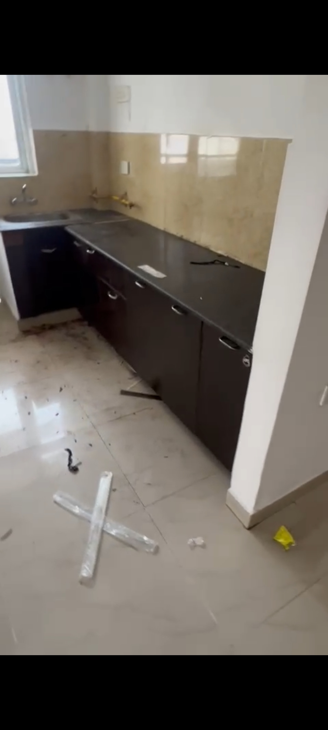 Kitchen in 2 BHK Apartment at Crossing Republik, Crossing Republic – for Sale