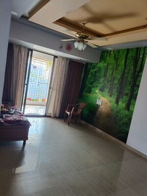 Living Room in 3 BHK Apartment at Parshwa Girnar Tirth, Kalyan West – for Sale