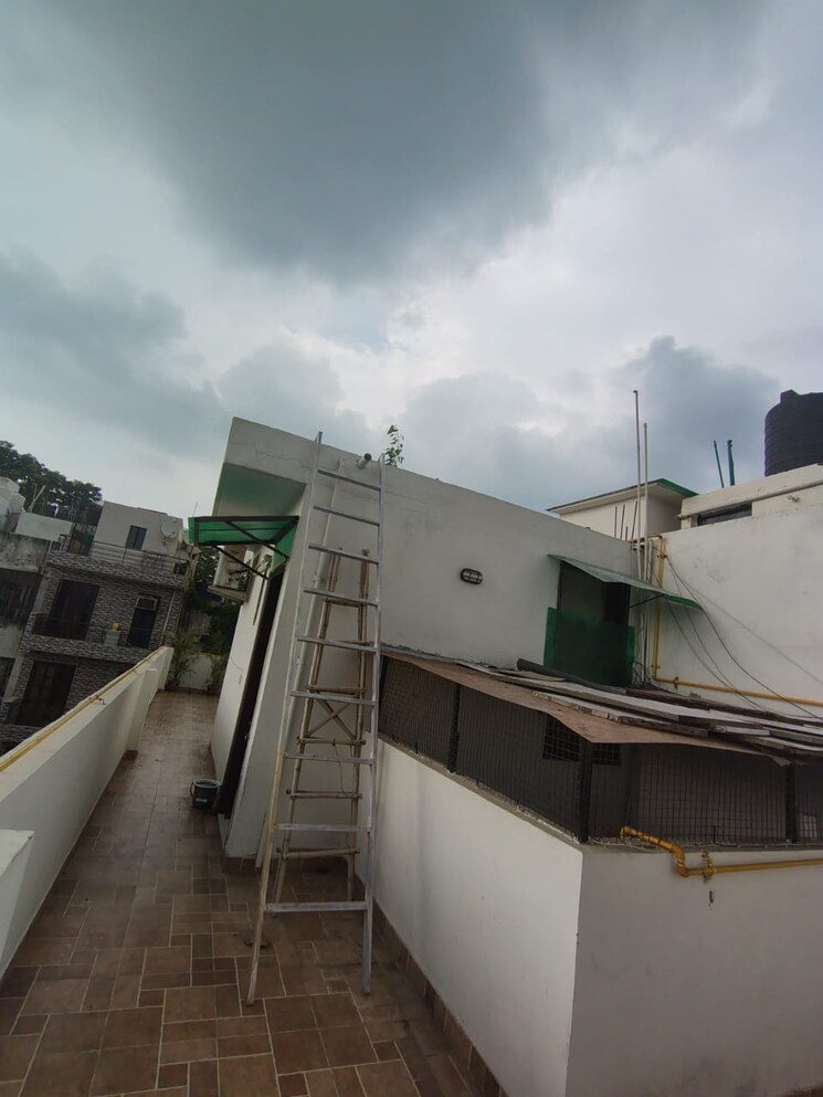 Balcony, malviya nagar 1 RK 600 Sq.Ft. Builder Floor In Malviya Nagar Delhi 9055958