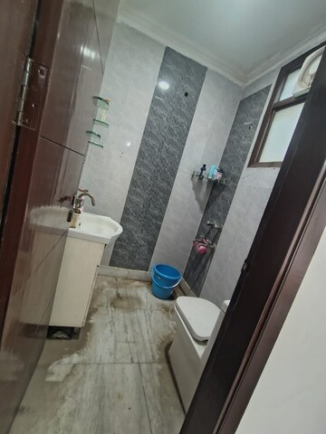 Bathroom in 1 RK Builder Floor at Malviya Nagar – for Rent