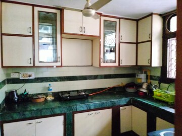 Kitchen in 3 BHK Apartment at Ansal Sushant Apartments, Sushant Lok I – for Rent