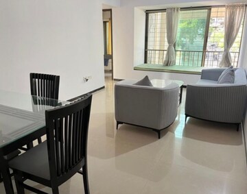 Living Room in 2 BHK Apartment at Blue Mountains, Malad East – for Rent