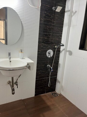 Attached Bathroom in 2 BHK Apartment at Blue Mountains, Malad East – for Rent