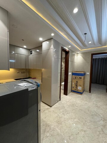 Kitchen in 2 BHK Builder Floor at Rajouri Garden – for Rent
