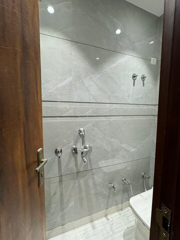 Bathroom in 2 BHK Builder Floor at Rajouri Garden – for Rent