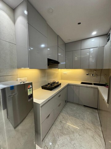 Kitchen in 2 BHK Builder Floor at Rajouri Garden – for Rent