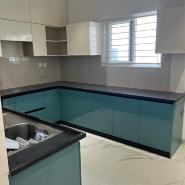 Kitchen in 3 BHK Apartment at Bollineni Bion, Kondapur – for Rent