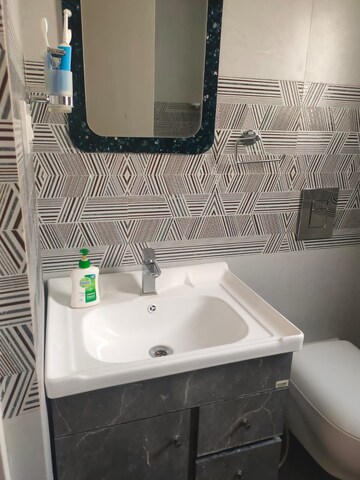 Bathroom in 3 BHK Apartment at Maple Heights, Sector 43 – for Rent