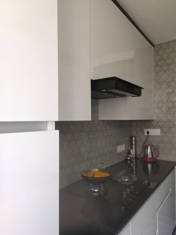 Kitchen in 3 BHK Apartment at Maple Heights, Sector 43 – for Rent