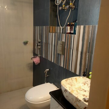 Attached Bathroom in 3 BHK Apartment at Maple Heights, Sector 43 – for Rent