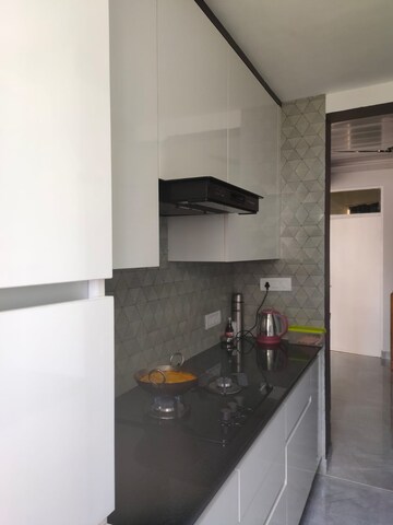 Kitchen in 3 BHK Apartment at Maple Heights, Sector 43 – for Rent