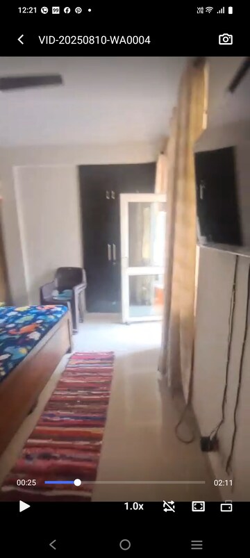 Bedroom in 2 BHK Apartment at Supertech Ecociti, Sector 137 – for Rent