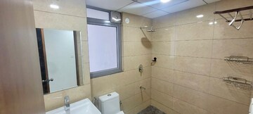 Bathroom in 3 BHK Apartment at Kalpataru Immensa, Kolshet Road – for Rent