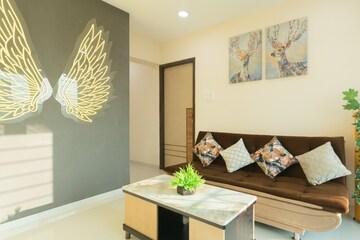 Bedroom in 1 BHK Apartment at Marian Ville Apartment, Bandra West – for Rent