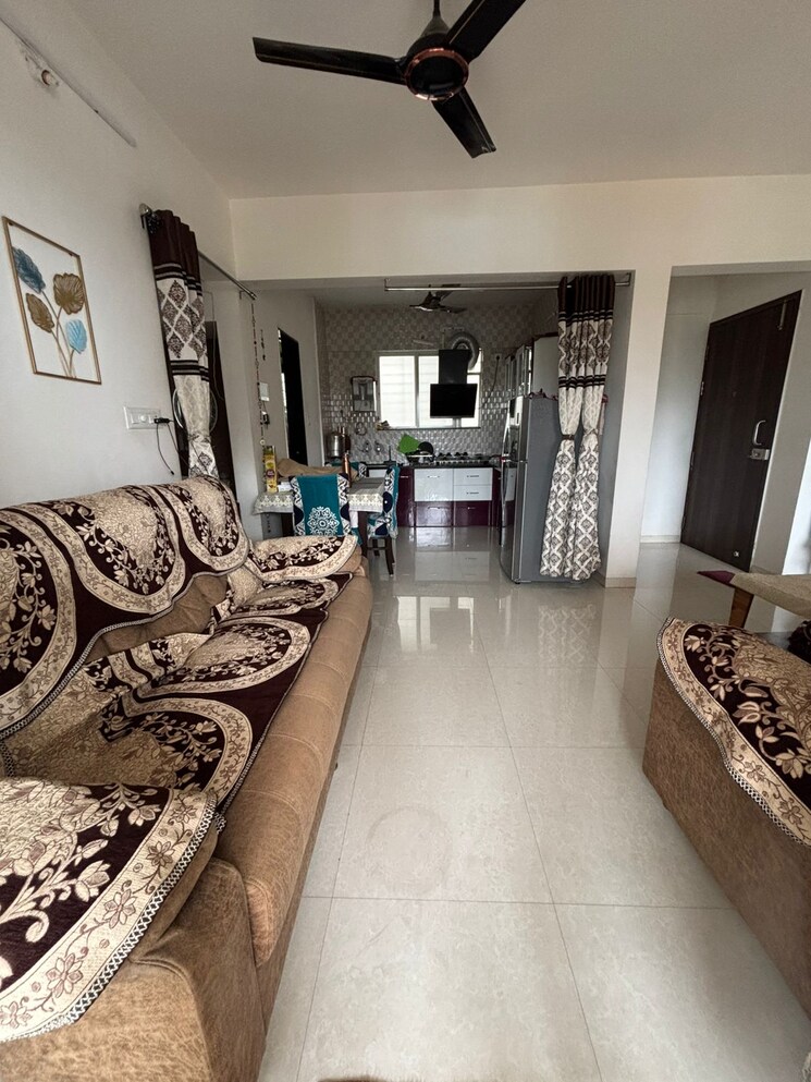 Living Room, lunkad-akash-towers 3 Bedroom 1250 Sq.Ft. Apartment In Pimple Nilakh Pune 9044416