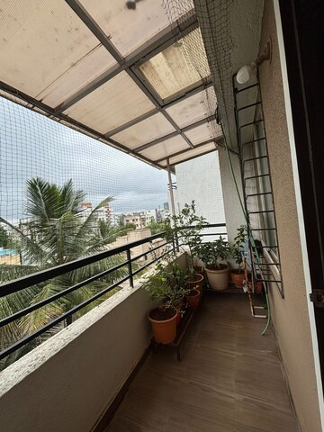 Balcony in 3 BHK Apartment at Lunkad Akash Towers, Pimple Nilakh – for Sale