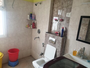 Bathroom in 3 BHK Apartment at Panchsheel Pratistha, Sector 75 – for Rent